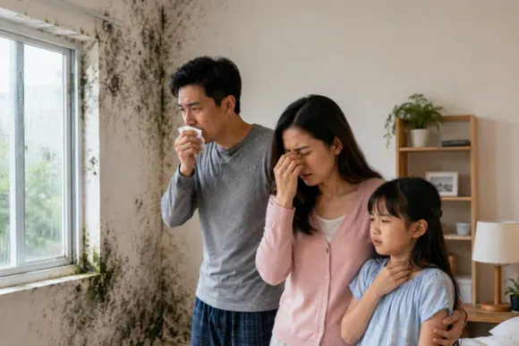Nấm Mốc Trong Nhà Có Nguy Hiểm Không? Cách Xử Lý An Toàn